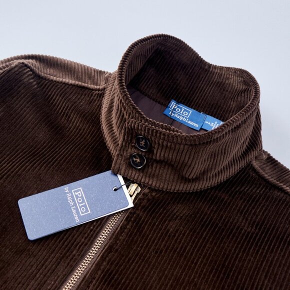 Polo Ralph Lauren Corduroy Zip-Up Unisex Jacket - Picture 3 of 10